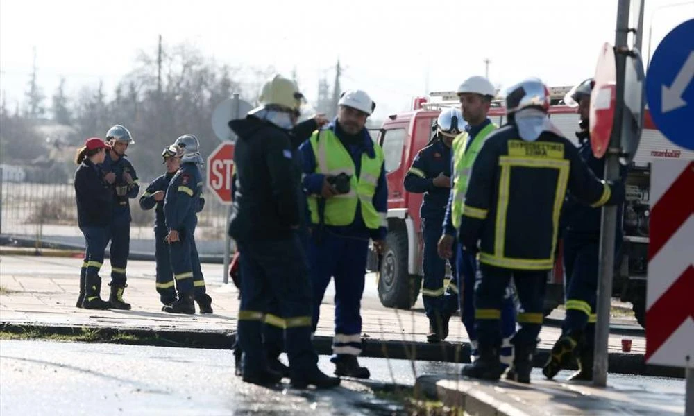 Αποκαταστάθηκε η βλάβη που προκλήθηκε σε αγωγό φυσικού αερίου στη Θέρμη Θεσσαλονίκης